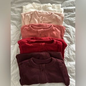 5 old navy two way zipper onesie